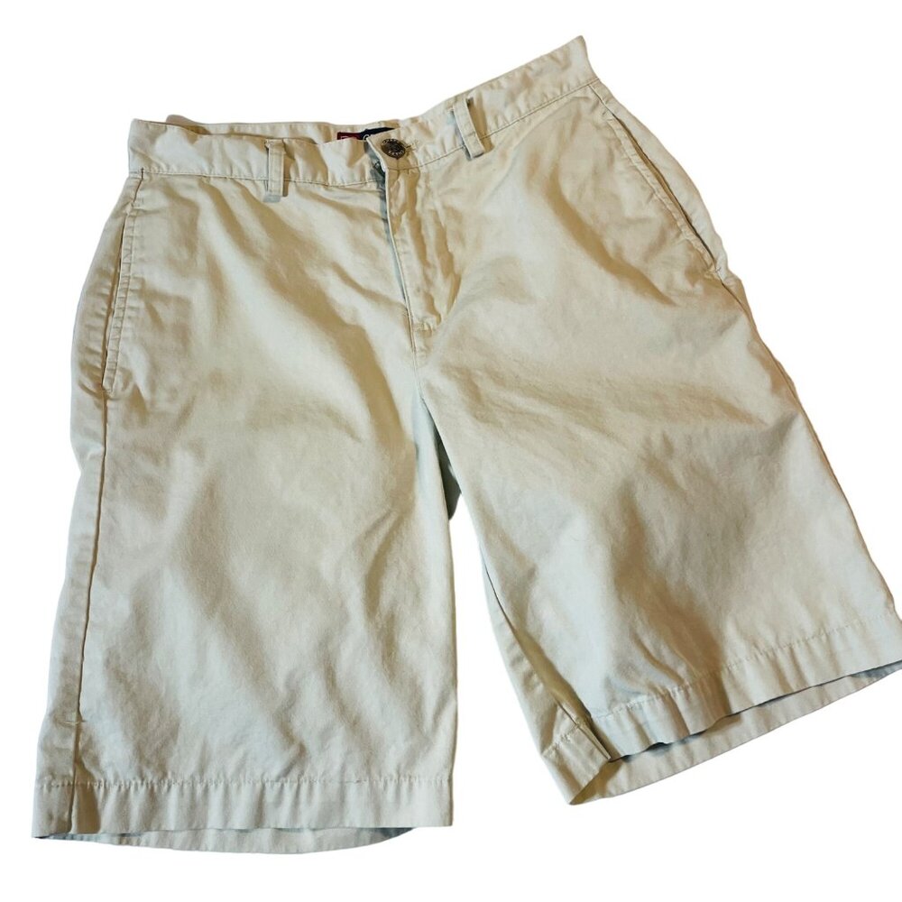Chaps Boys Beige Cotton Shorts Size 12